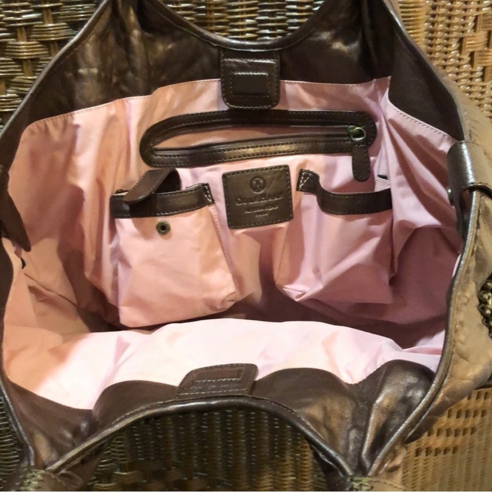 VINTAGE Cole Haan Handbag Brown Leather - Picture 2 of 5